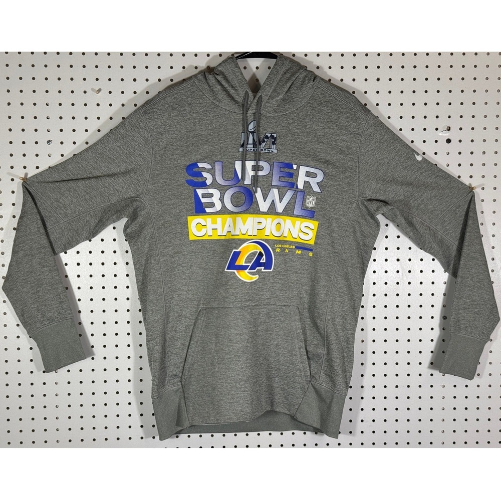 Nike Mens Dri-FIT Heather Grey Pullover Hoodie Sweatshirt NPAQ-06G Size M